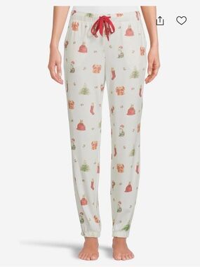 PJ SALVAGE Feline Festive Cat Print Banded Pant NWT M, L, XL